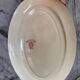 Large oval gien dish, pink lilac model