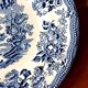 6 vintage ceramic dessert plates, churchill the georgian collecti