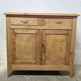 Parisian sideboard in raw wood