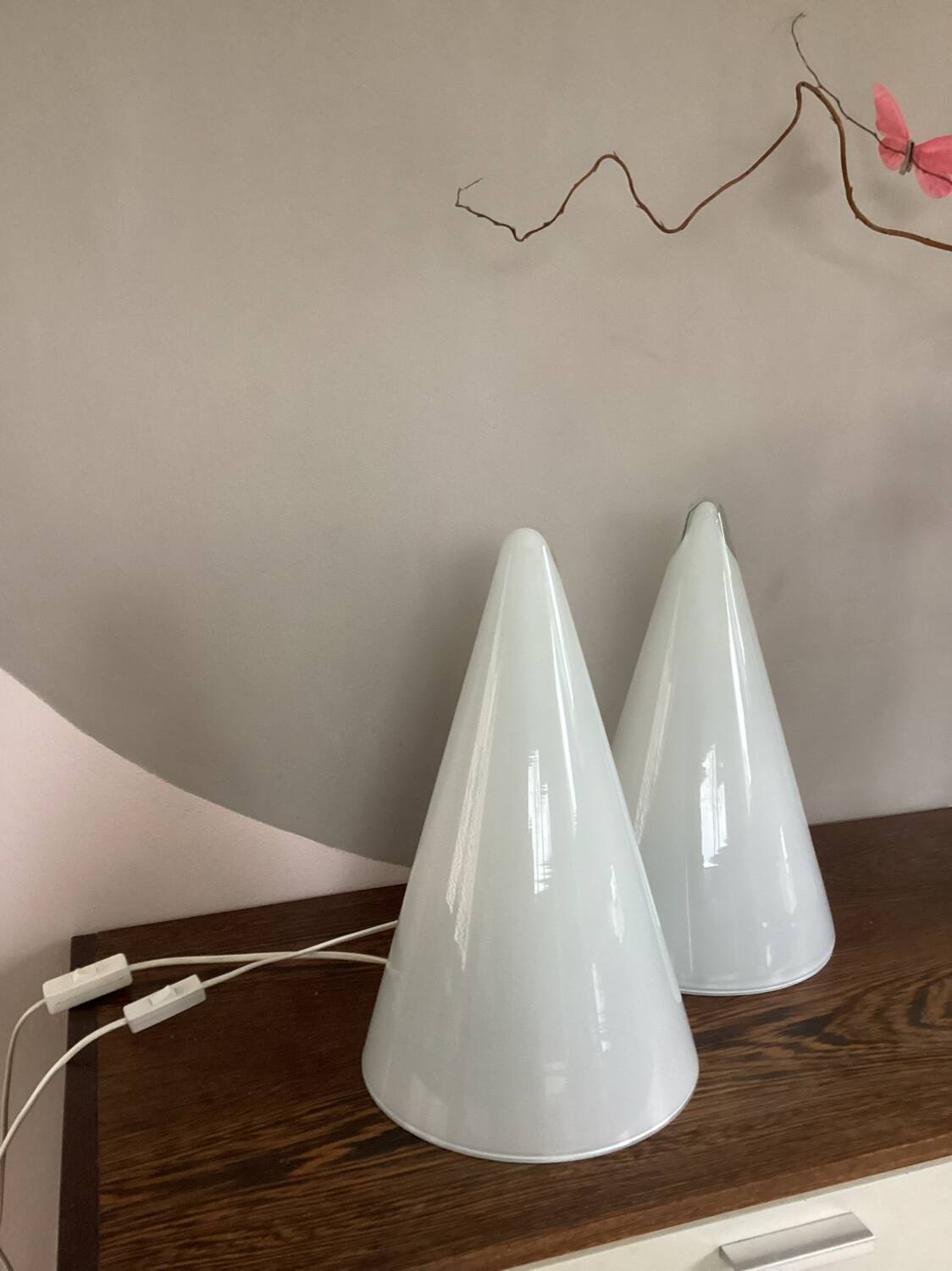 2 x SCE lamps Teepee France light