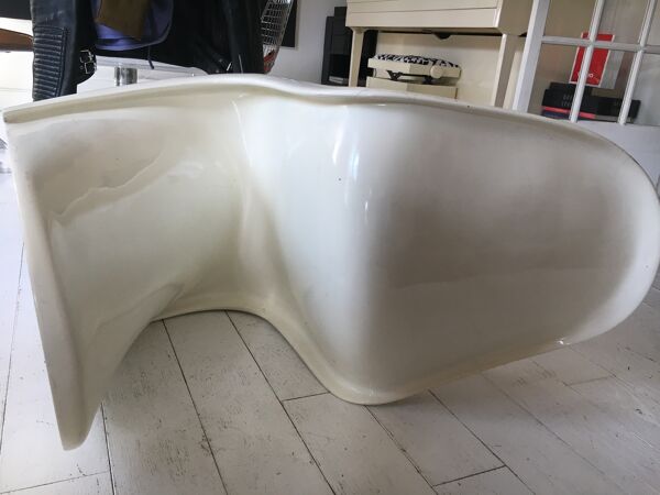 Paire de chaises S de Verner Panton en fibre de verre, série 1, 1967