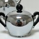 Tea set "Bombé" Carlo Alessi vintage stainless steel