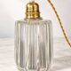 Thick glass lampshade – 1950s/60s
