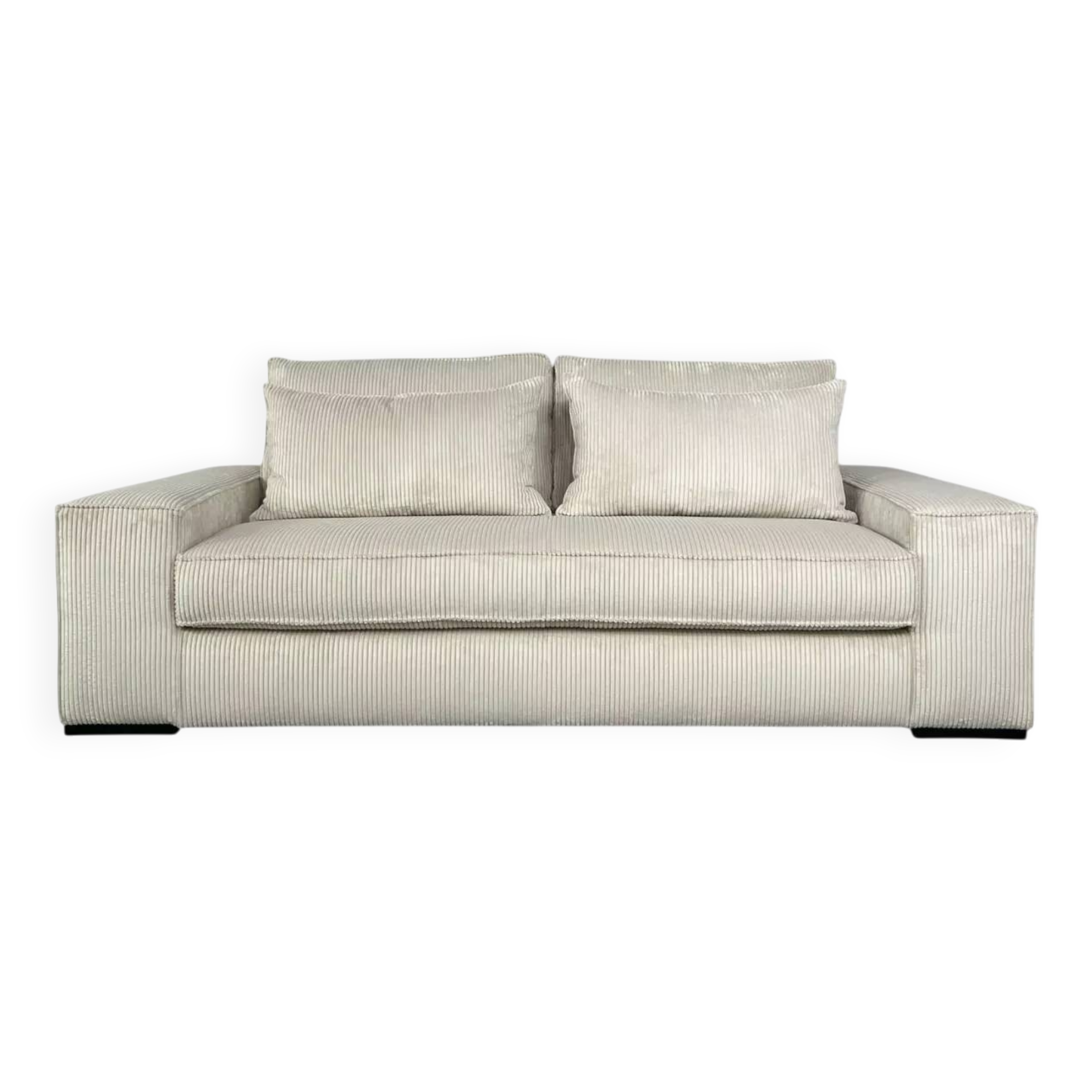 Velvet sofa