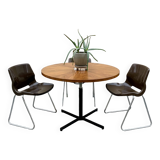 Ilse round table adjustable up/down