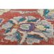 1970s Vintage Persian Handmade Wool Orange Oversized Area Rug 278x379