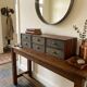 Antique workshop drawer unit from the 1920s.