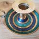 Set of 4 cellar rat candle holders