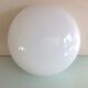 Plafonnier demi lune en opaline blanche années 60/70