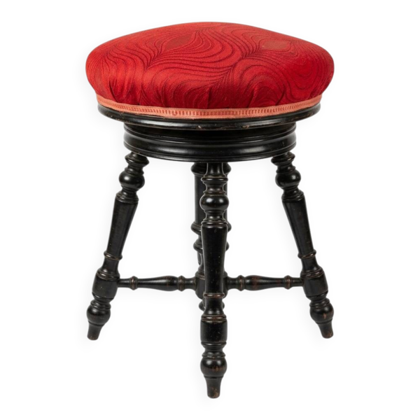 Tabouret de piano Napoléon III