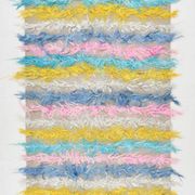 Tapis Kilim rose et bleu 3x10, 94x294 cm