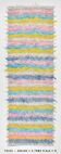 3x10 Pink & Blue Kilim Runner Rug, 94x294Cm
