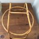 Bodum glass plate with rattan basket