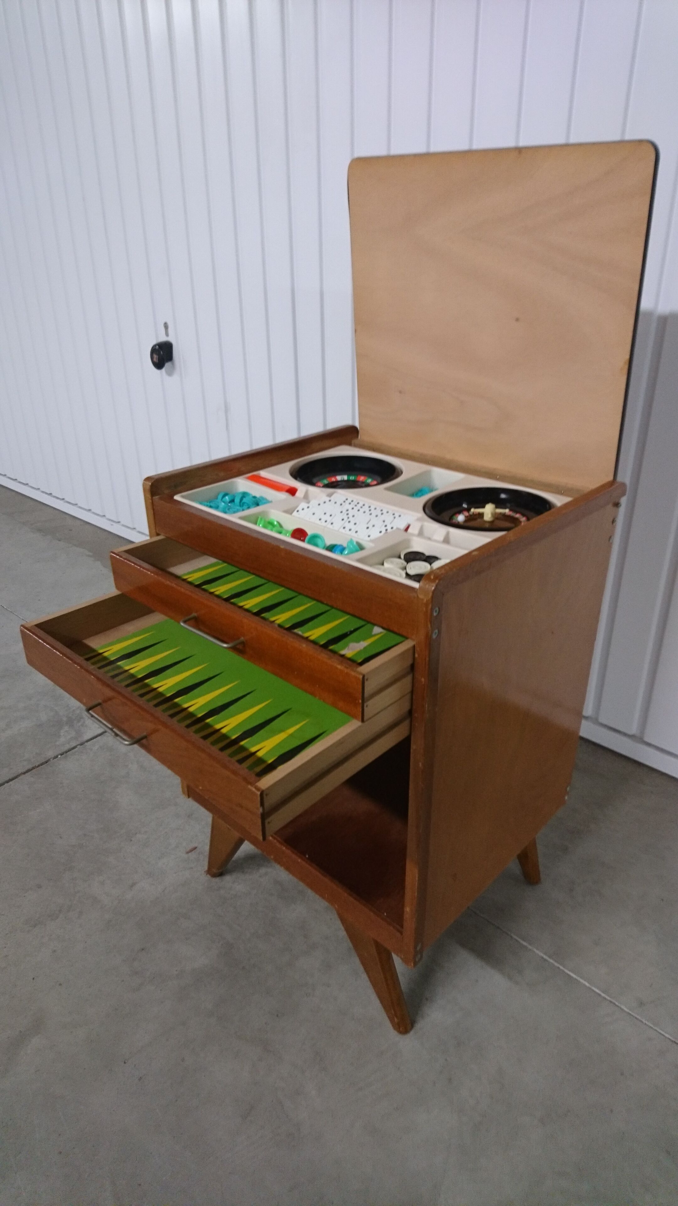 Scandinavian vintage bedside