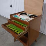 Scandinavian vintage bedside