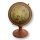 Globe rotatif vintage