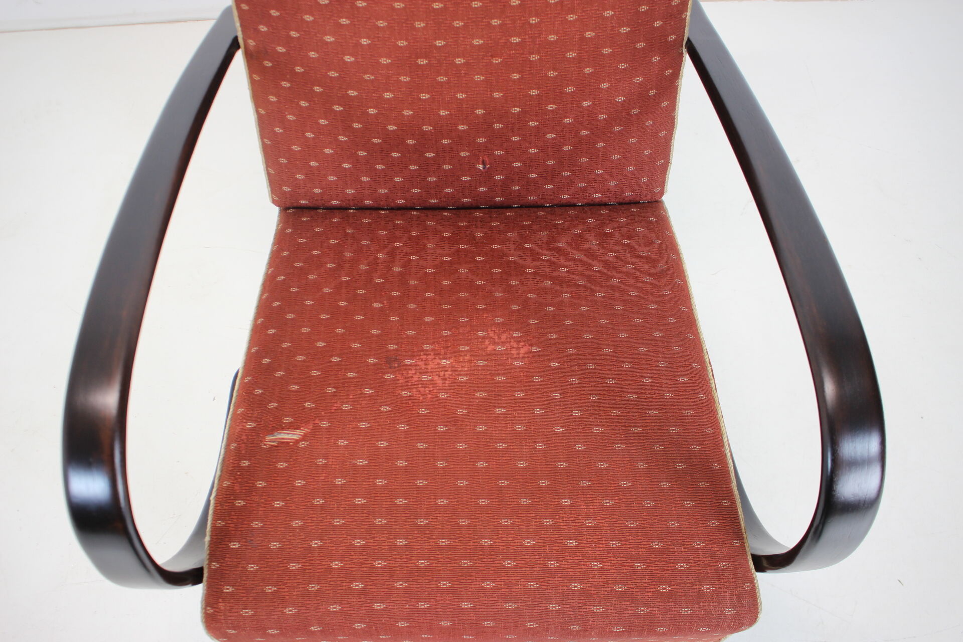 Bentwood Armchair by Jindrich Halabala for UP zavody,1950's.