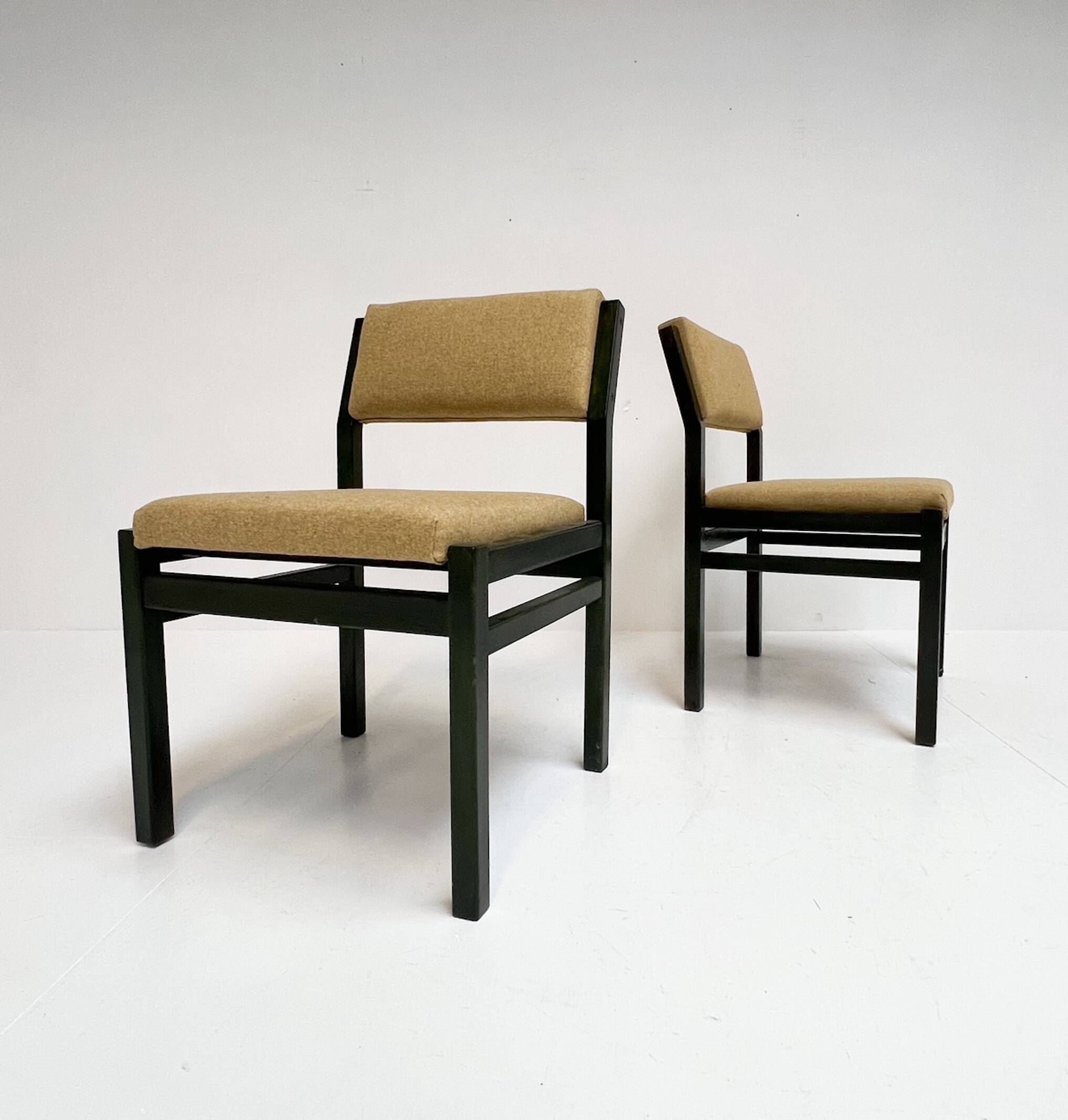 Set of 2 SA07 Pastoe chairs (2) by Cees Braakman, 1960s