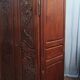 19th-century oak Renaissance wardrobe