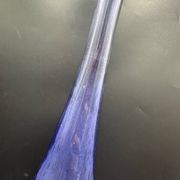 Bubble glass vase