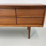 Vintage sideboard with 6 drawers from Austinsuite design by Frank Guille from the 1960s.