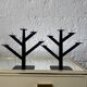 Wrought iron chandeliers, 1980s Habitat style