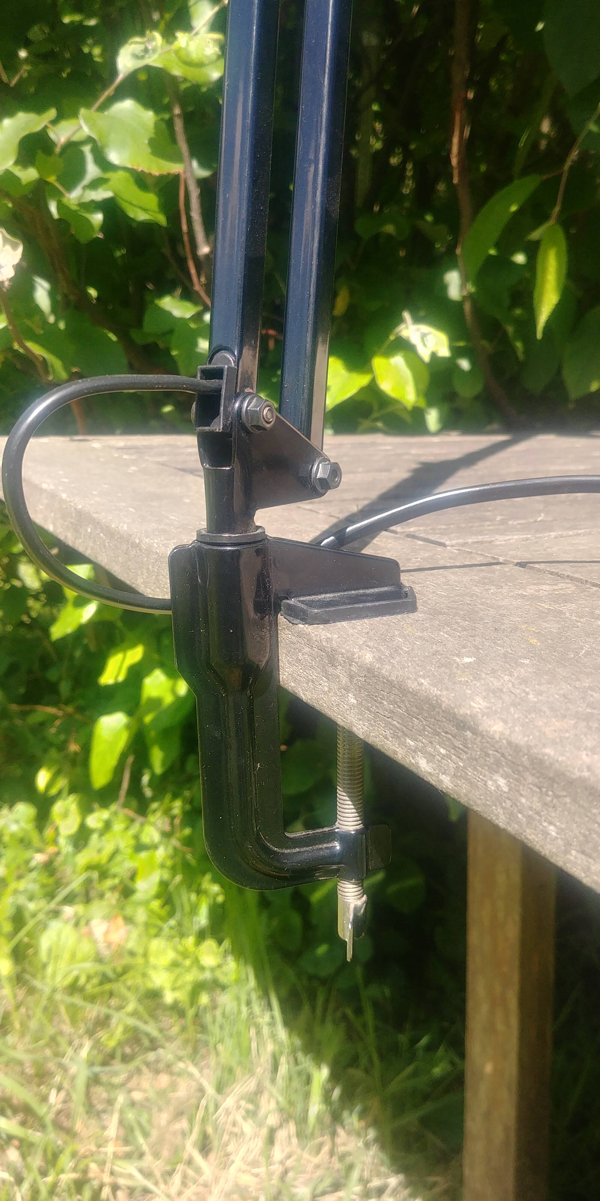 Old architect's lamp, new in original box, Relux brand, black