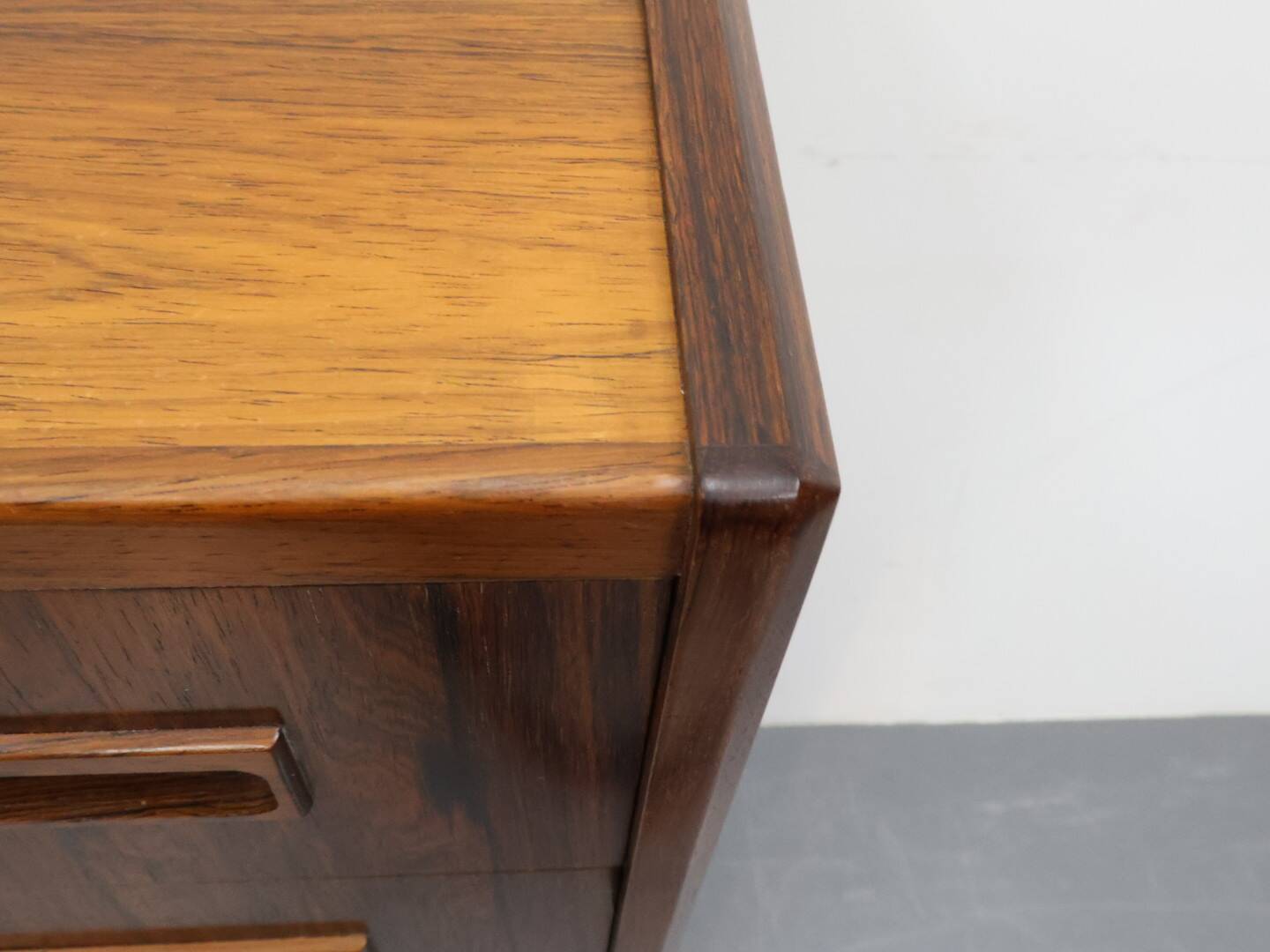 Deense ladekast palissander P. Westergaard vintage