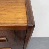 Deense ladekast palissander P. Westergaard vintage