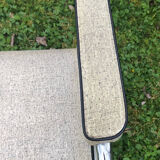 Leatherette office armchair