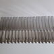 Ercuis set of 18 knives silver metal and stainless steel violin model
