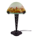 Wrought Iron Mushroom Lamp with Blown Glass Shade, 1920