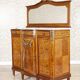 French Mahogany Buffet with Mirror, Late 19th Century
