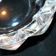 Saint-Louis crystal ashtray 10x4cm