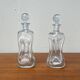 Danish Vintage Kluk Kluk Glass Bottles from Holmegaard, 1970s, Set of 2
