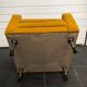 Fauteuil vintage velour