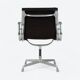 Black Herman Miller Original Eames EA408S ‘Soft Pad’ Desk Aluminium Chair