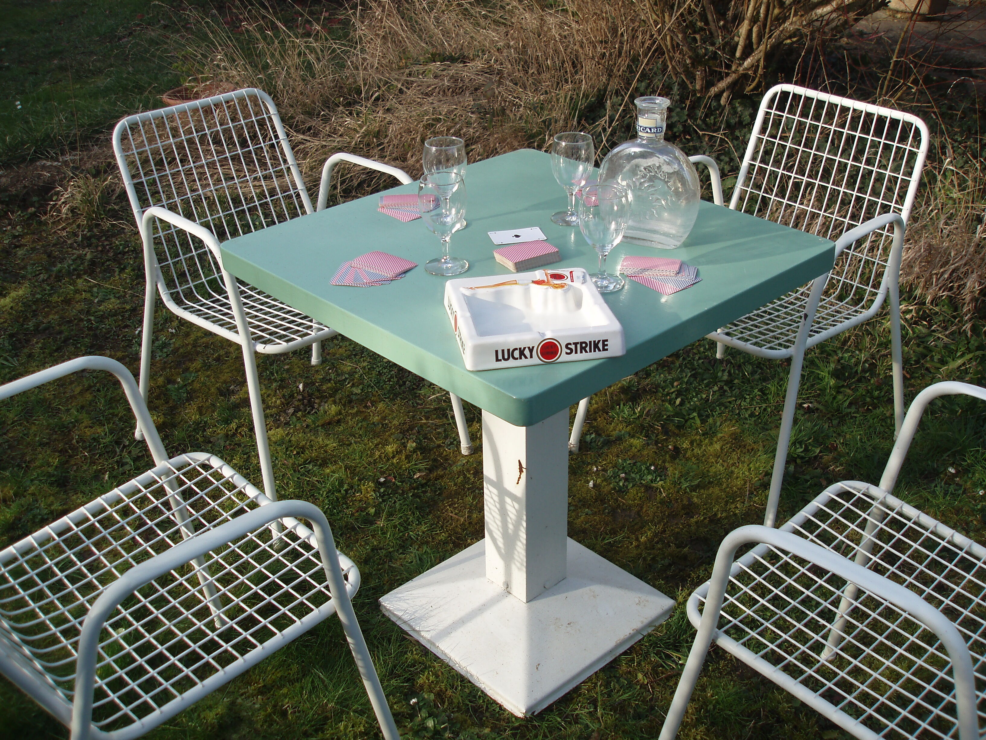 Set of 4 chairs emu (Italian) model rio