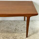 Scandinavian dining table extendable vintage 60's