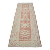 Tapis coureur Oushak vintage sku 3537