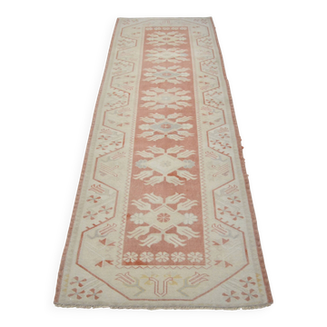 Tapis coureur Oushak vintage sku 3537
