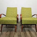 Vintage Armchairs by Jaroslav Smidek, 1960s, Set of 2