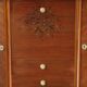 Rosewood and rosewood sideboard in the style of Jules Leleu