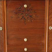 Rosewood and rosewood sideboard in the style of Jules Leleu