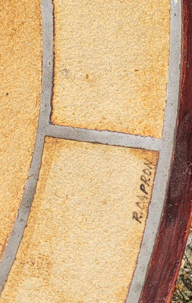 "Herbarium" model coffee table by Roger Capron for Vallauris