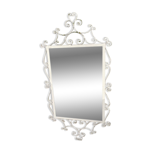 Miroir fer forgé vintage