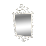 Miroir fer forgé vintage 1960