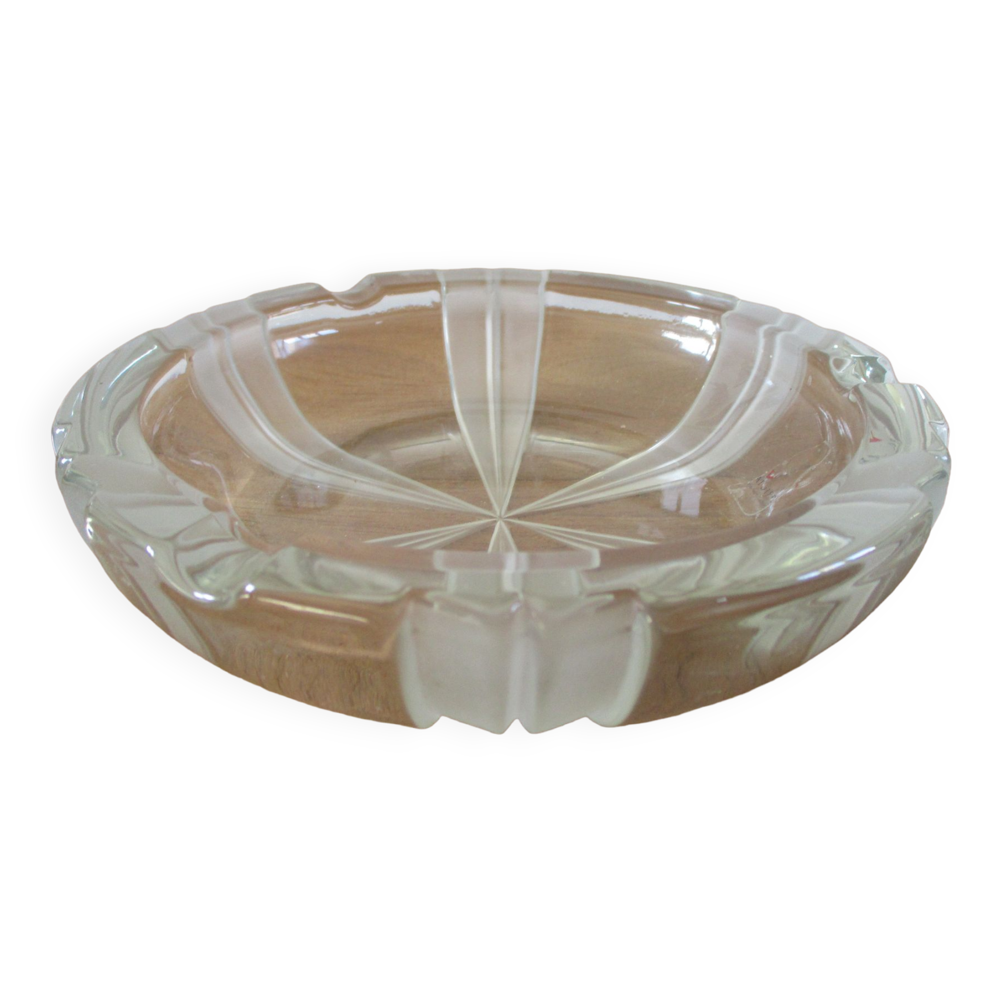 Empty pocket in Veneto glass signed years