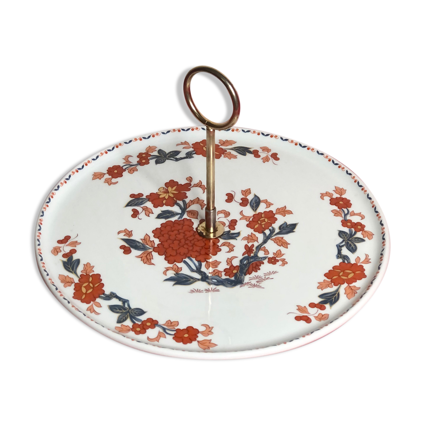 CHEESE service dish in Porcelain of Paris model YUNAM