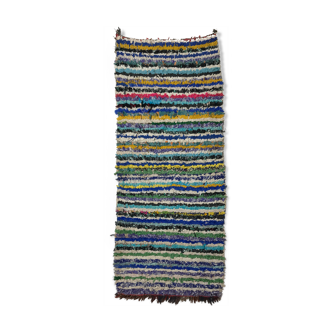 Tapis berbère boucherouite 190 x 85 cm